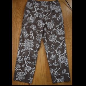 Talbots patterned dress pants